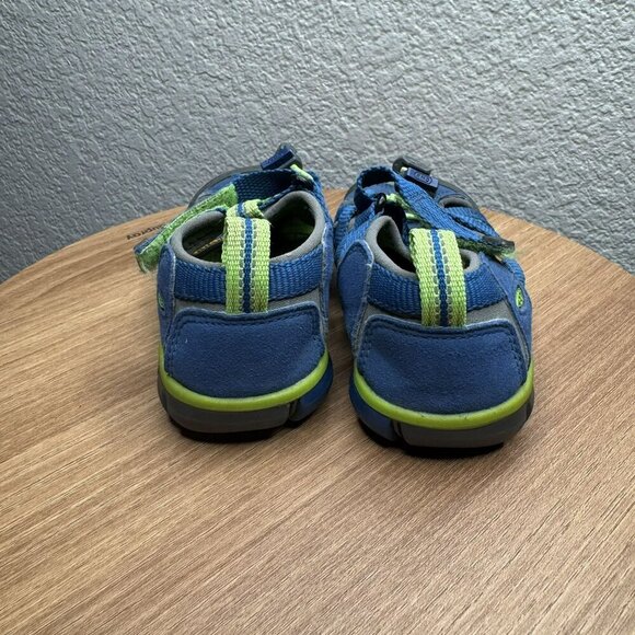 Keen Youth Newport H2 Sandals‎ Size 11C Blue Green Washable Durable Outdoor - Picture 4 of 6